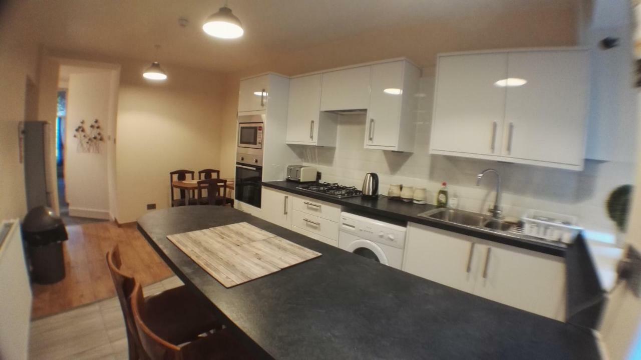 Large Garden Flat Near Marine Lake Weston-super-Mare Esterno foto